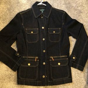 Ralph Lauren dark denim Jean Jacket